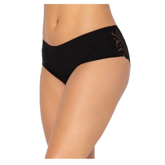 6pk Seamless no show free cut smooth lace back cheeky panties & thong panties - Picture 12 of 12